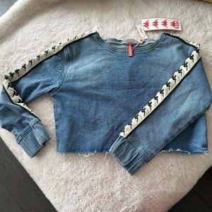 Kappa Denim Crop Top